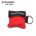 DW-FS001 Top avaliado máscara de emergência CPR Face Shield Keychain